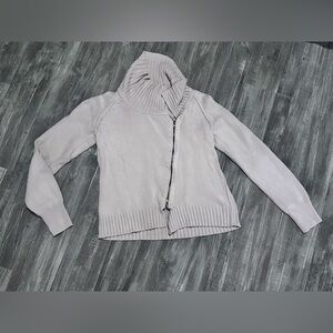 J. Crew Light Pink Cowl Neck Sweater